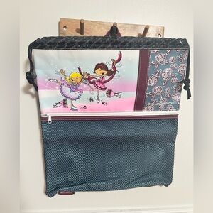 Louis Garneau blue nylon kids back pack